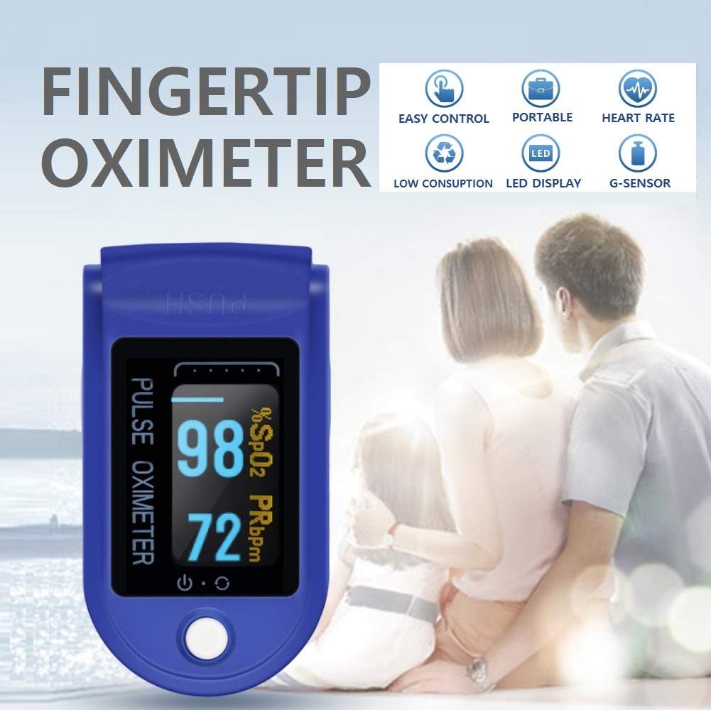 Pulse Oximeter, Finger Pulse Oximeter with OLED Display, Pulse Oximeter