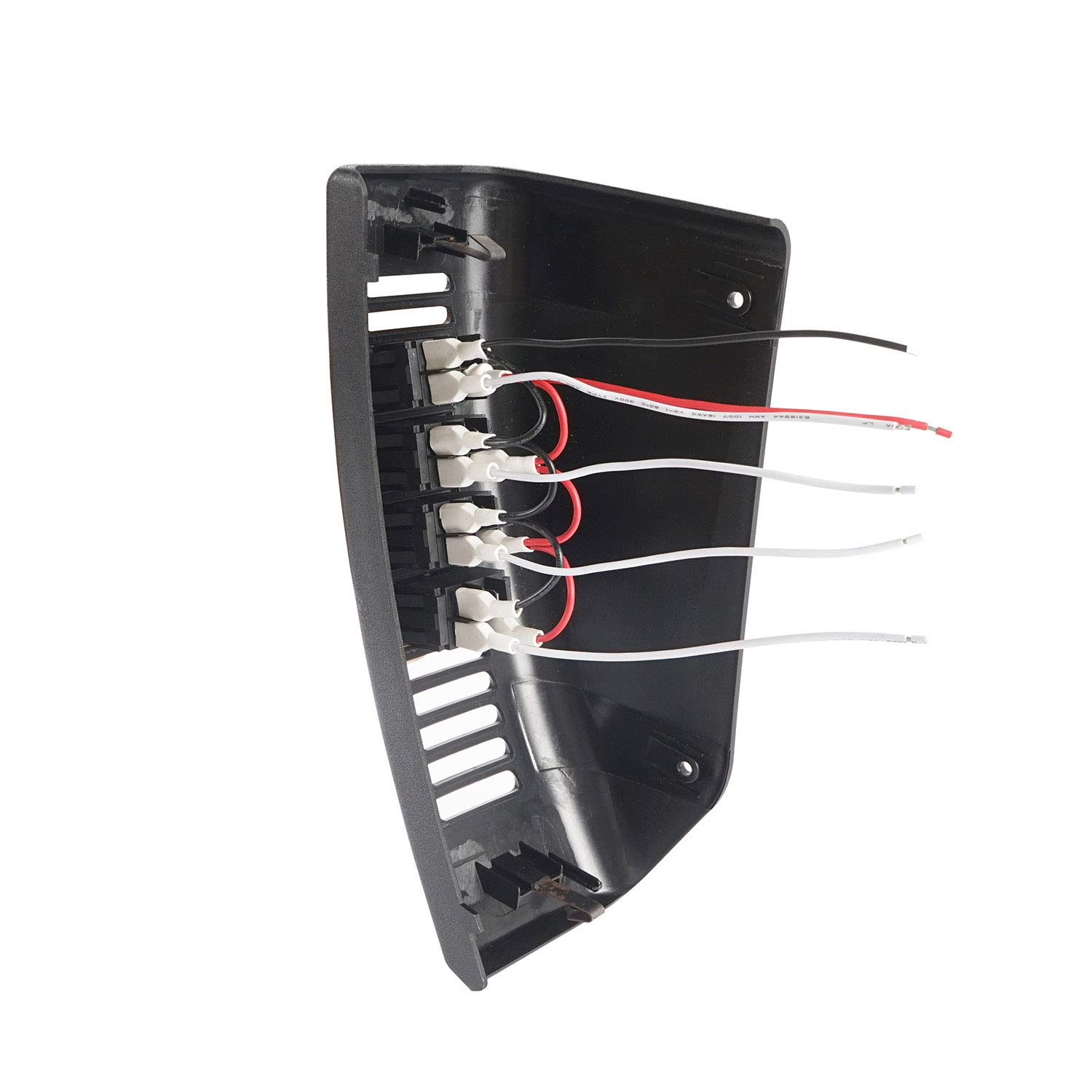 Hooke Road TJ Wrangler Pillar Light Switch Pod Panel w/ 4X Rocker