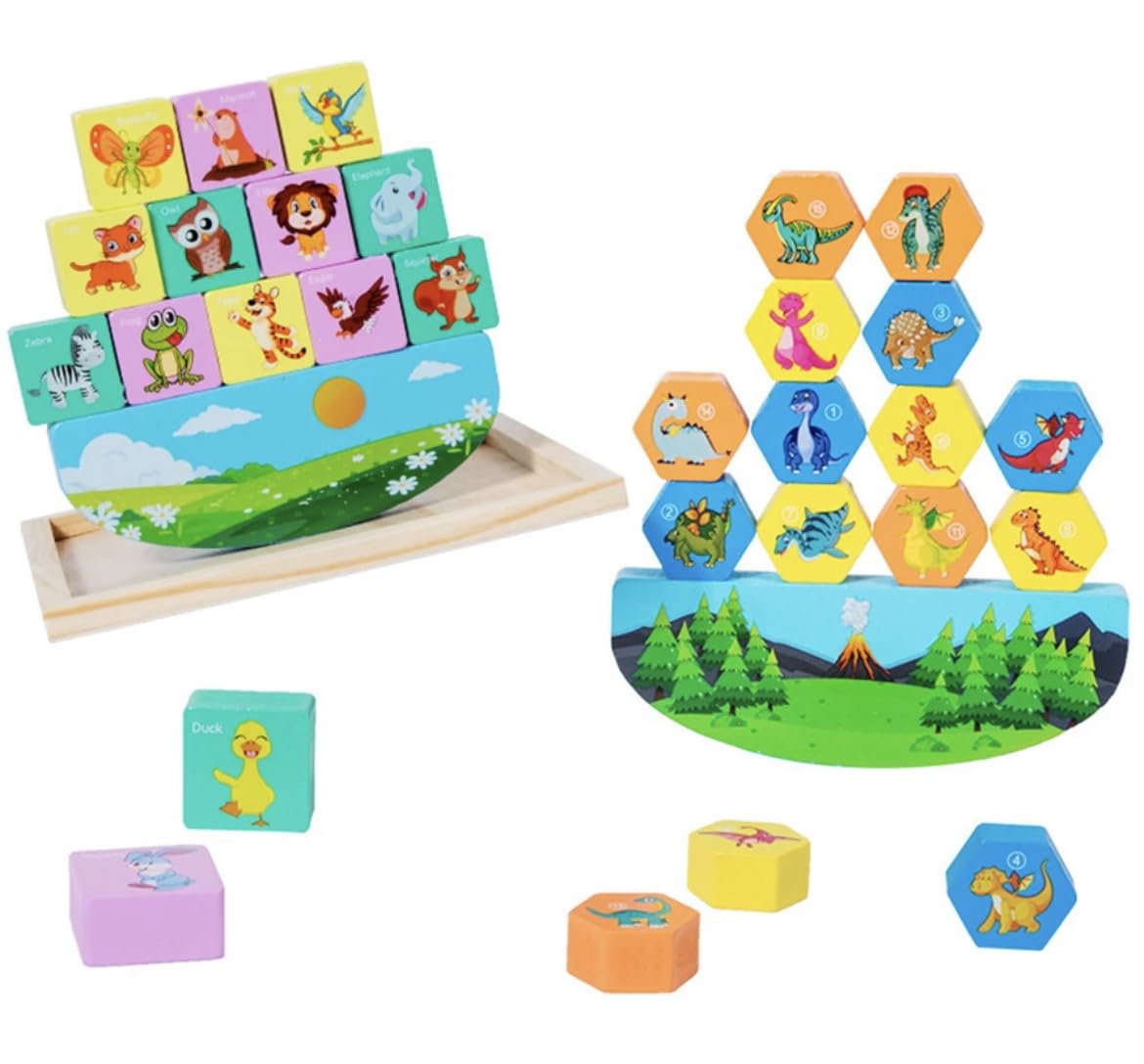 TOYARTSY Boat Balance Game for Kids, Pre School Balancing Game, Wooden Balance Set for Kids, Toy Weighing Scale, Balancing Scale for Kids (N-Tiger Balance) (B0BMWYJGPZ) Amazon Price History, Amazon Price Tracker