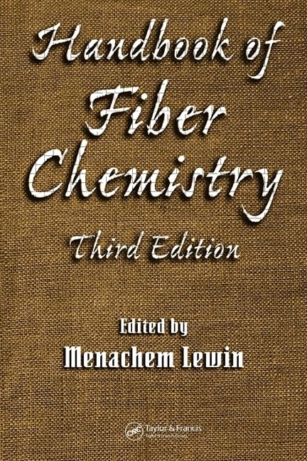 Handbook of Fiber Chemistry