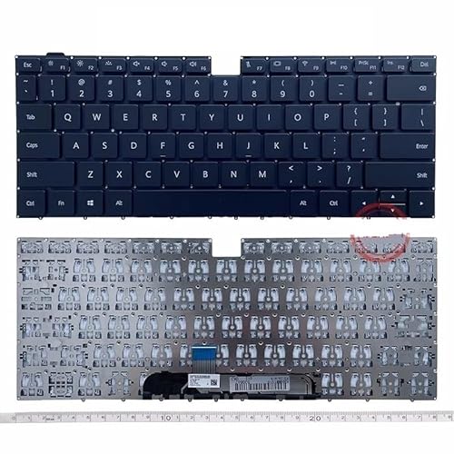 US Keyboard Backlit For Huawei for KLVD-WFH9 HLY-WX9XX Boh-WAP9HNR Laptop English(Without Backlight)