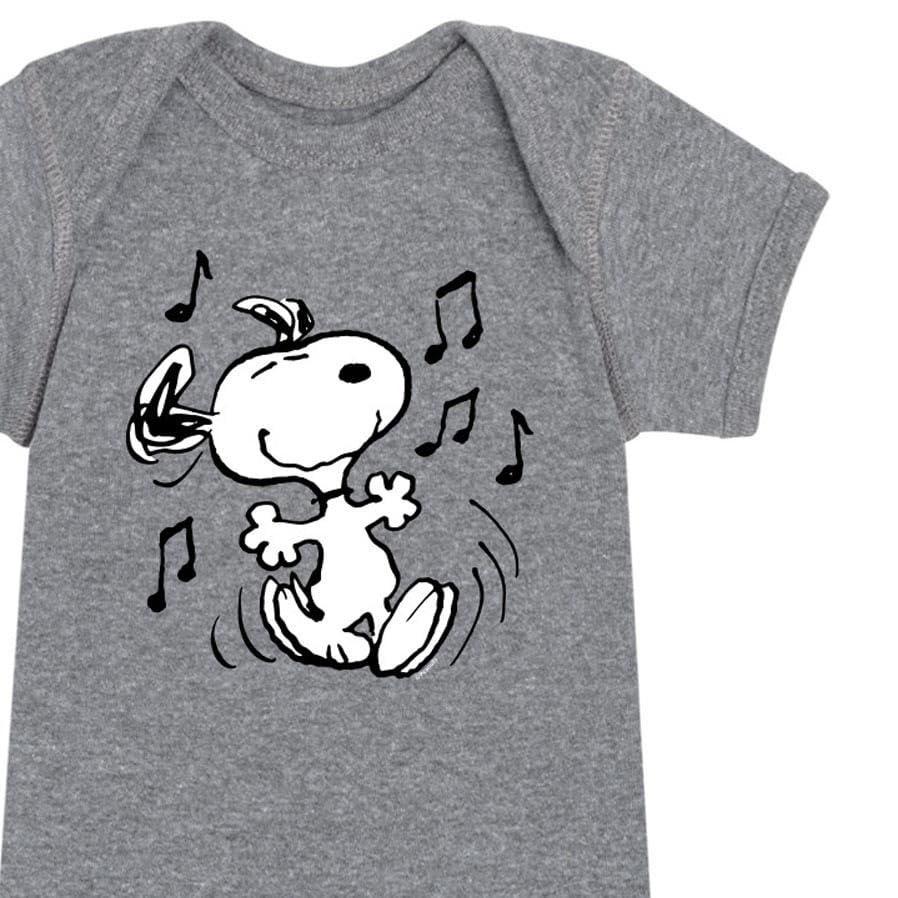 HYBRID APPAREL - Peanuts - Snoopy Dancing Happily - Infant Baby One Piece3