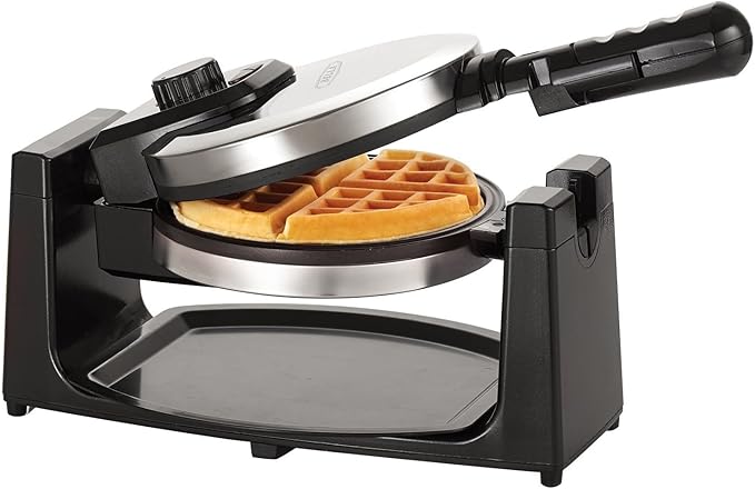 Bella Rotating Waffle Maker, Stainless Steel