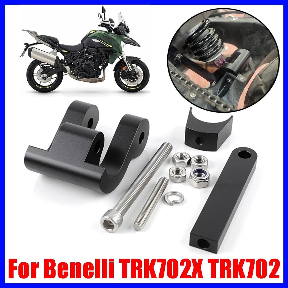Zestaw łączników obniżających Łączniki zawieszenia Pasuje do Benelli TRK702X TRK702 TRK 702X TRK 702 X akcesoria motocyklowe zestaw łączników obniżających