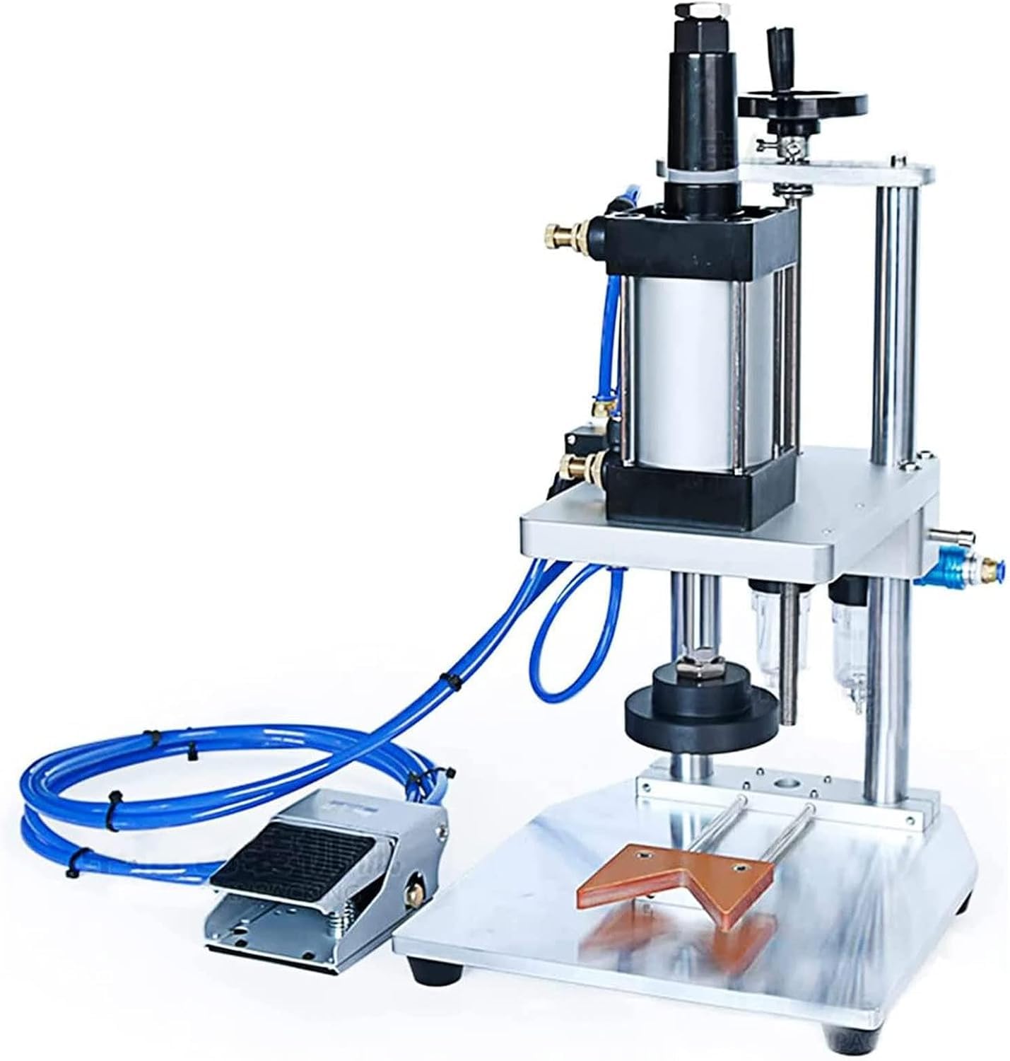 Tapadora neumática de Botellas con Ancho de Sellado Ajustable de 20 a 70 mm (55cm)