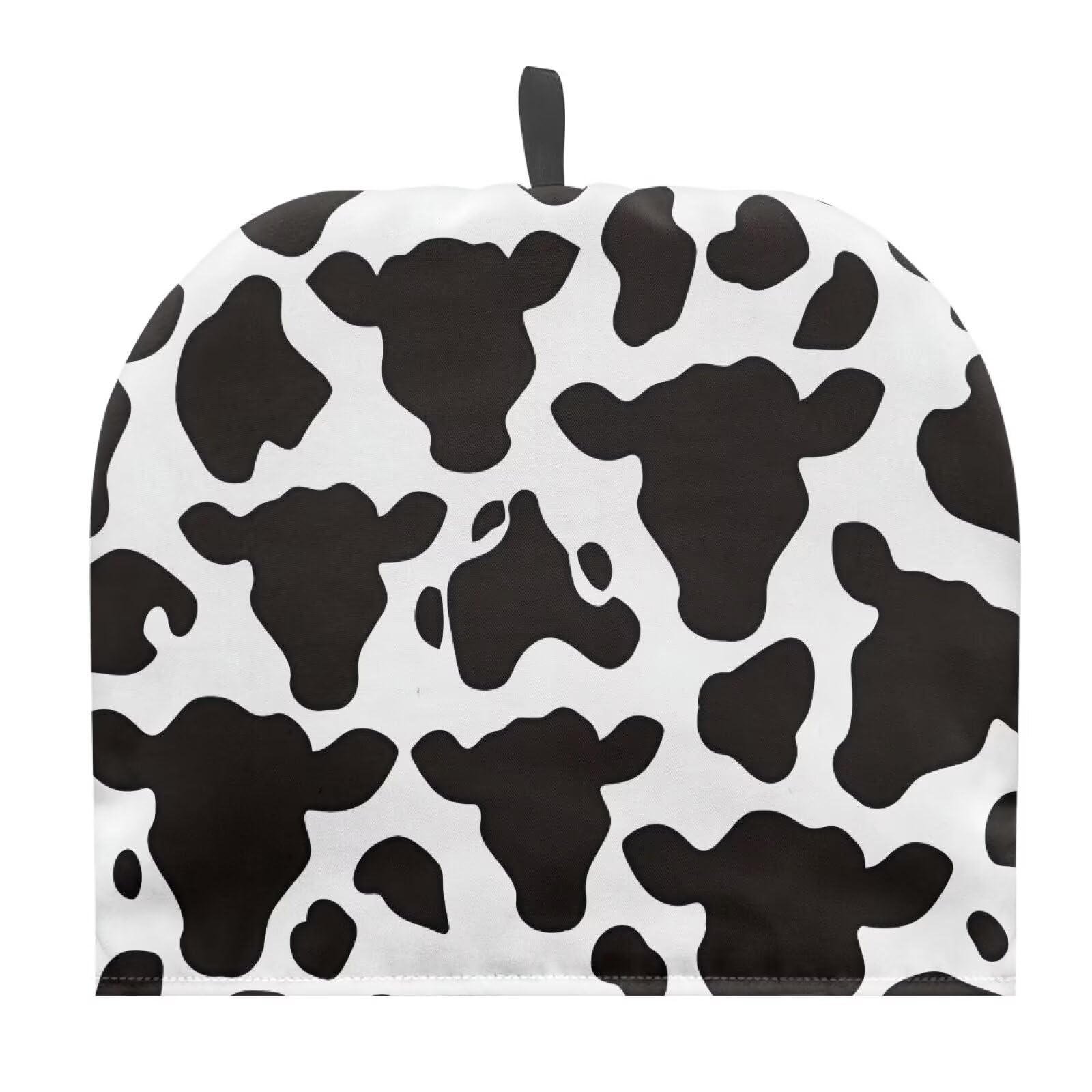 Cow Hide Print Tea Pot Cozies, Insulated Washable Kitchen Teapot Dust Cover Breakfast Warmer Tea Cozies with Extra Thick Wadding for Home Kitchen Table Decoration