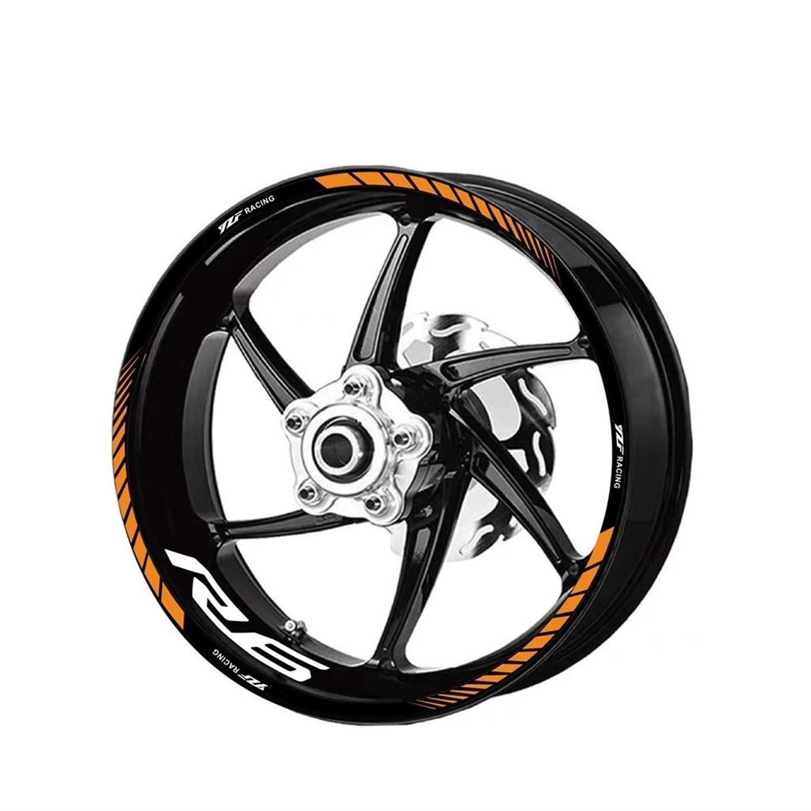 Stickers Motorcycle Stickers Reflective Wheel Rim for YZF R6(Style 4)