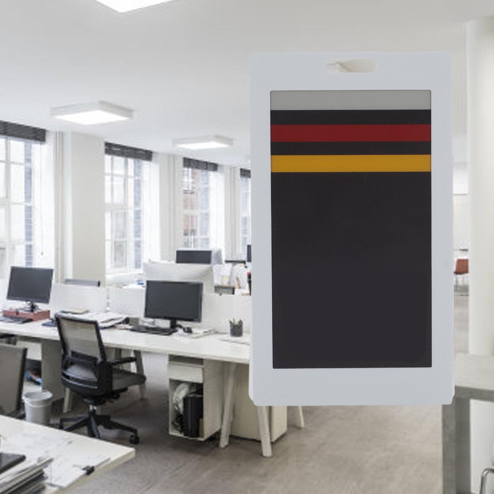 E-Ink Smart Badge, 3,7-Zoll E-Paper Display Etikett, Wiederverwendbares NFC Gestütztes Digitales Namensschild, für Dynamische Personal-/Studenten-ID, Einzelhandelspreise