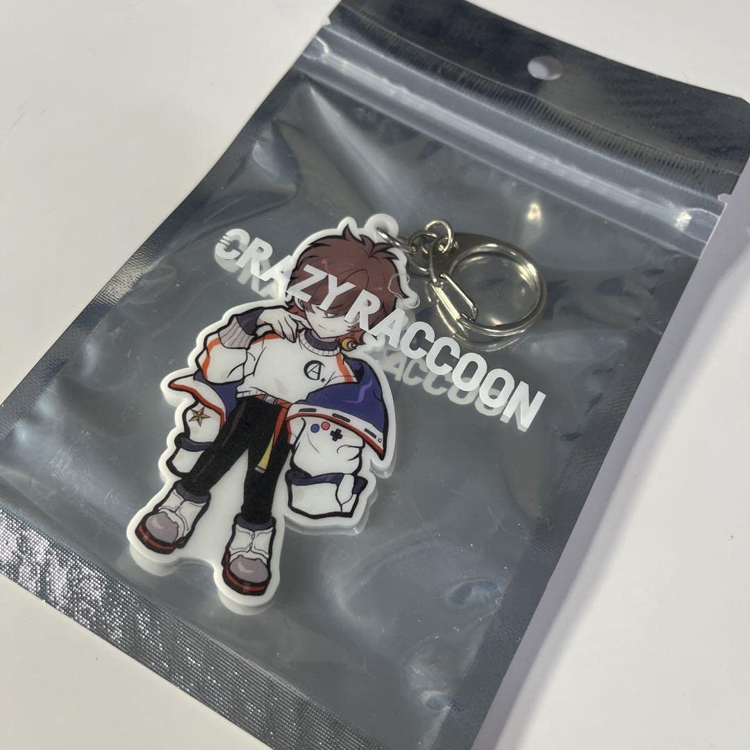 crazyraccoon 天月　グッズ　期間限定価格 天月 CR CRAZY RACOON キーホルダー キーチェーン