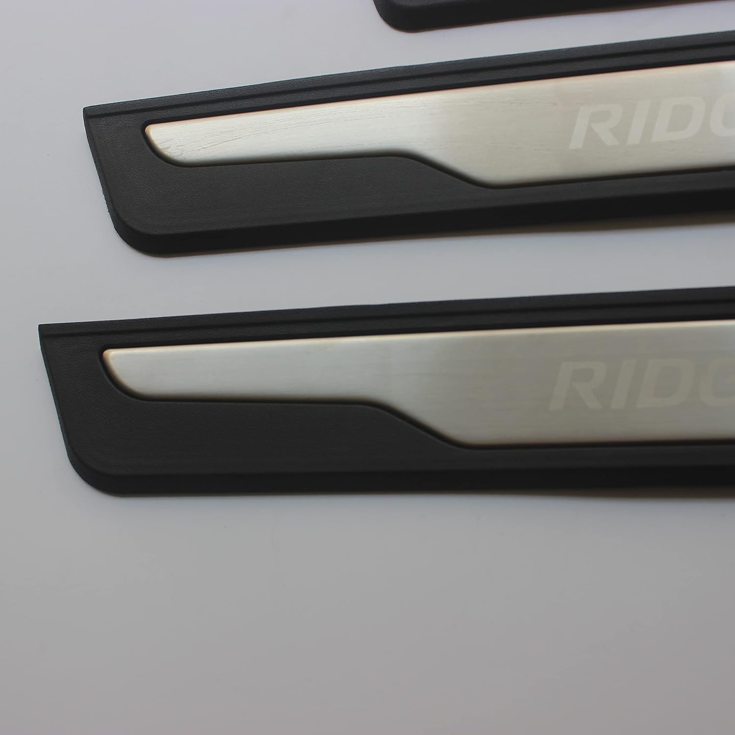 Fashion Style Door Sill Scuff Plate Guard Sills Protector Trim Compatible with Honda Ridgeline 2017-2022