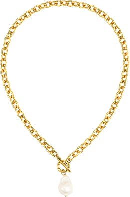 KSF Layered Gold Necklaces for Women 3PCS Rectangle CZ Choker Set