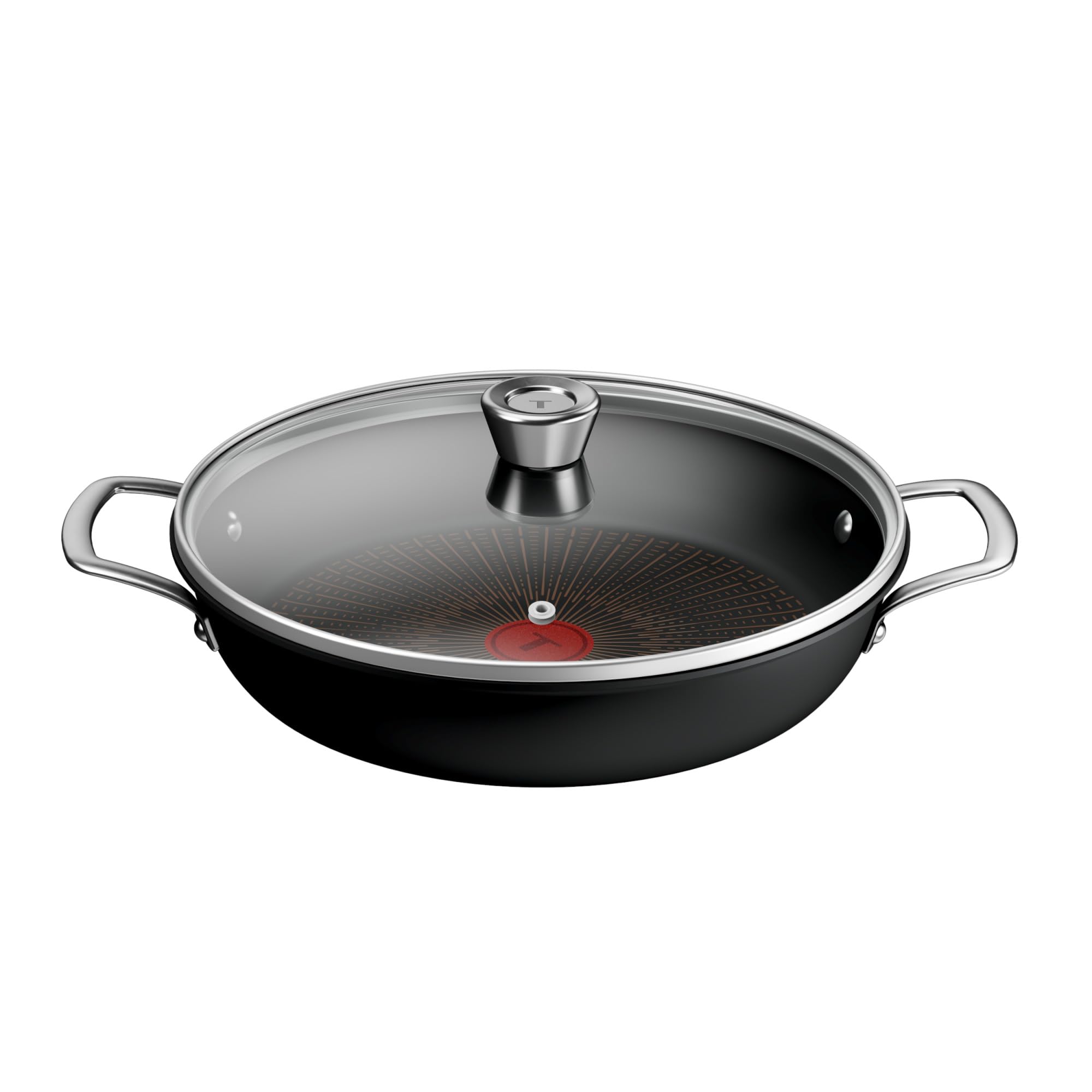Tefal Explore, Poêle tout-en-un 28 cm + couvercle, Revêtement antiadhésif FusionCore, Induction