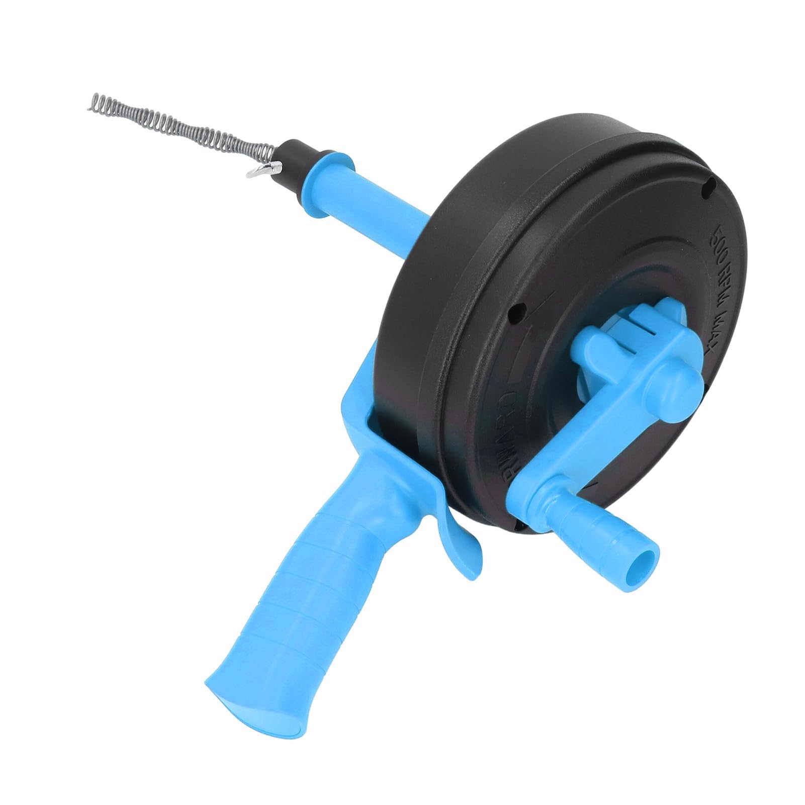 VGEBY Drain Snake 65 Manganstahl-Abflussschnecke, Manuelle Bohrmaschine, Dual-, Verstopfungsentferner für Küche, Badewanne, Toilette, Rohre 1, 2 Zoll Bis 3 Zoll, Haushaltsreinigung (ABS, 65