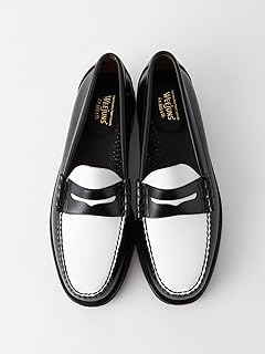 Larson Colorblock Weejuns BA11010H 3231-499-2197 32314992197: Black / White Larson Colorblock Weejuns BA11010H 3231-499-2197 32314992197: Black / White