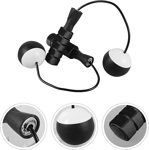 Miniatura 7 de BESTonZON Cordless Jumping Rope with Weighted Balls for Fitness Women and Men Portable Ropeless Skipping Rope with Ergonomic Handles for Indoor Fat