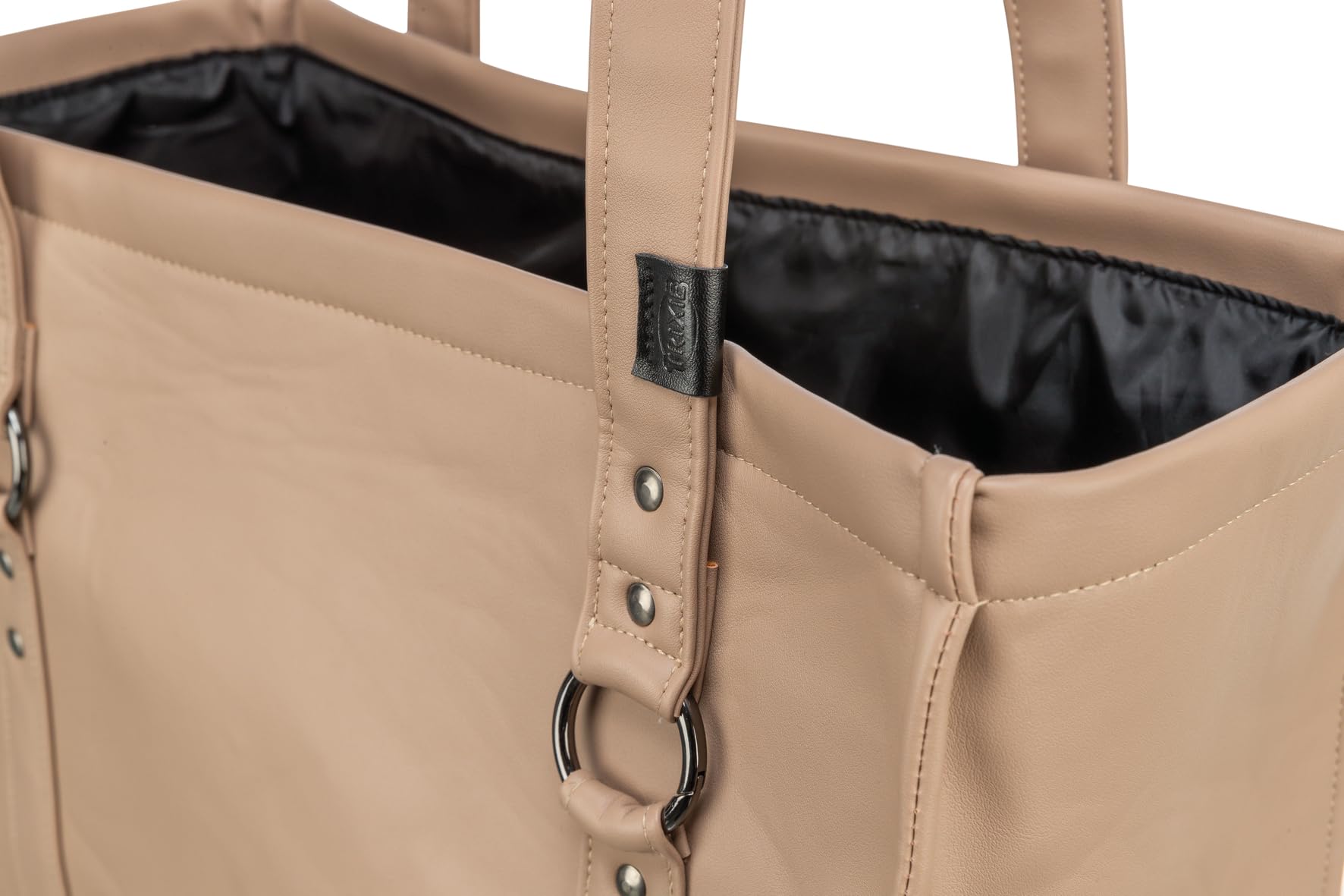 TRIXIE transport bag CityStyle for dogs in brown - stylish and timeless carrier bag for transporting your pet - 28876 - Image 4