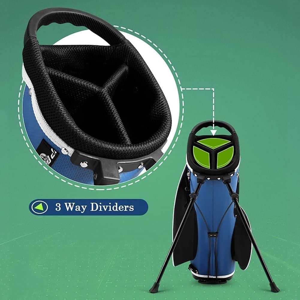 sacca da golf, Sacca da golf - leggera Sunday con cinghia e supporto u2013 facile trasportare for il driving range