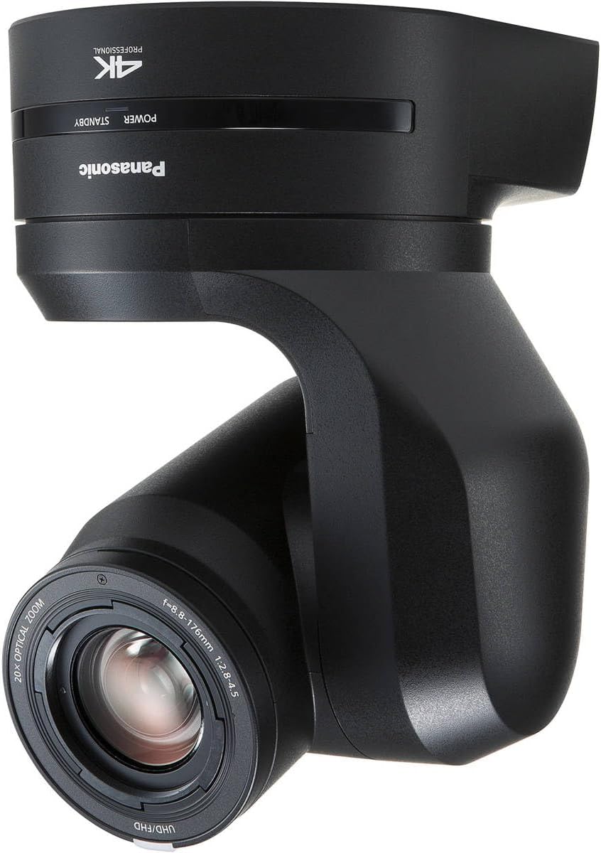 Top-down view of the Panasonic AW-UE150 4K UHD PTZ Camera