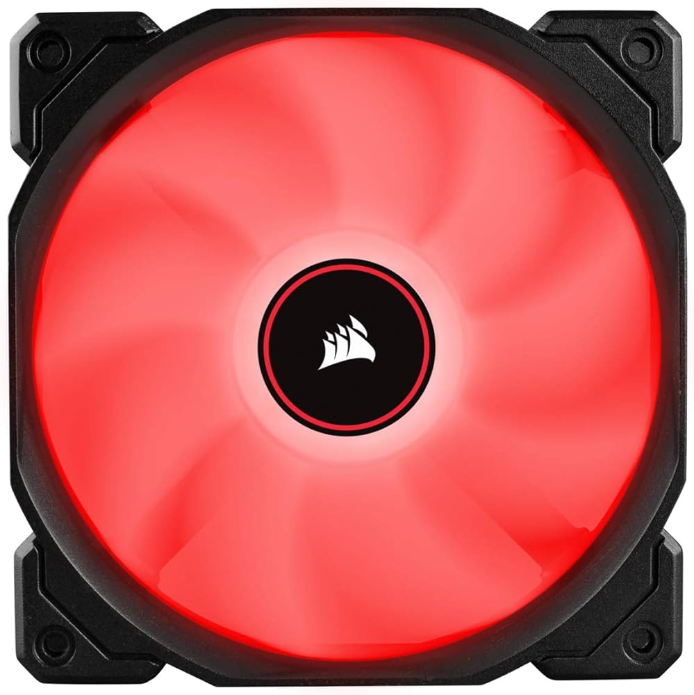 CORSAIR AF120 LED Low Noise Cooling Fan Triple Pack - Red Cooling thumbnail 4