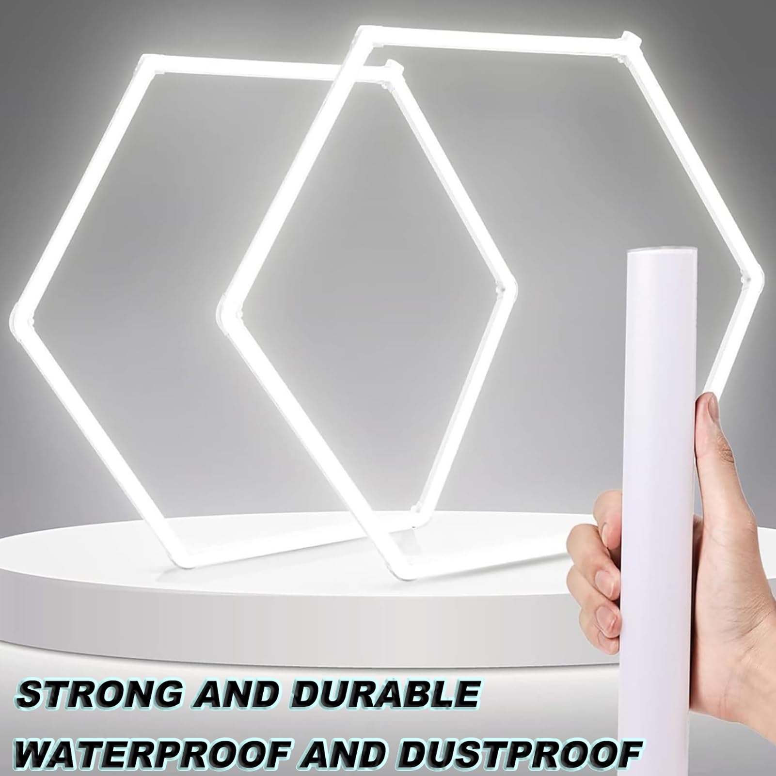 ハニカムライト LED 照明 Amazon.co.jp : LEDガレージライト 六角形ハニカムライト 430W 51600LM
