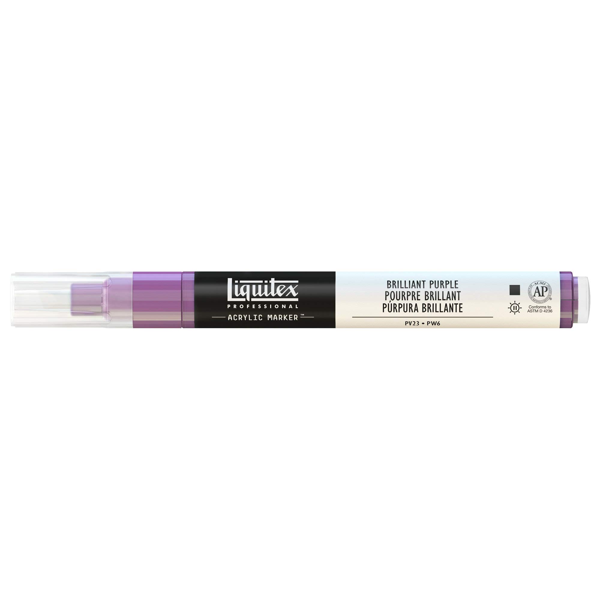 Liquitex 2-4 mm Fine Nib Paint Marker - Brilliant Purple