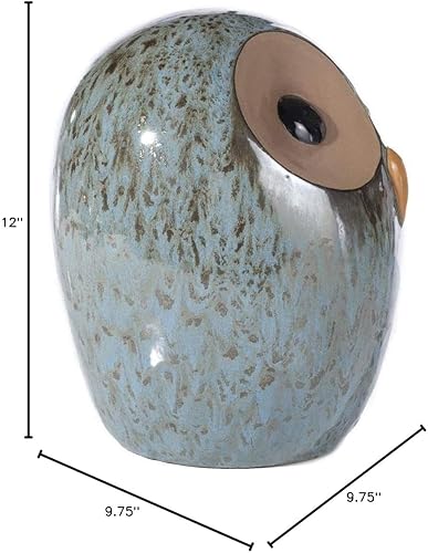 Miniatura 5 de Alfresco Home Figura de búho de cerámica, grande