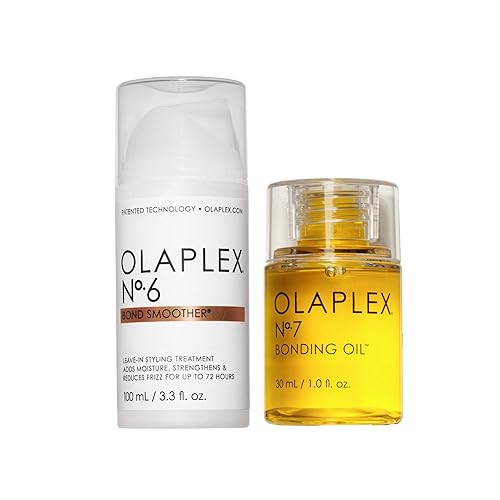 OLAPLEX No.6 Bond Smoother, 100ml & No.7 Bonding Oil, 30 ml (Pack of 1)