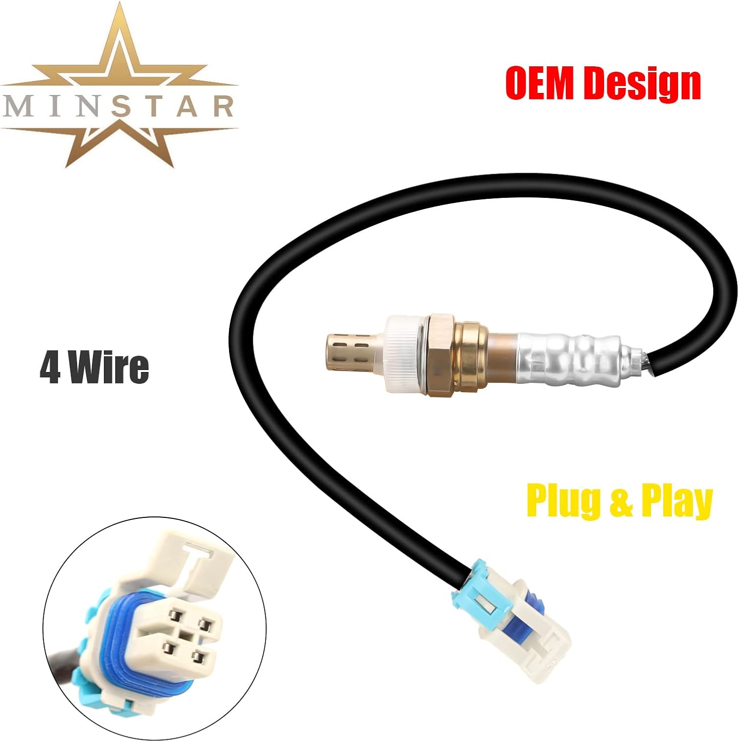 213-4229 Heated Downstream Oxygen Sensor for:-Buick, for:-Cadillac, for:-Chevrolet, for:-GMC, for:-Hummer, for:-Isuzu, for:-Oldsmobile,for:-Pontiac,for:-Saab,for:-Saturn