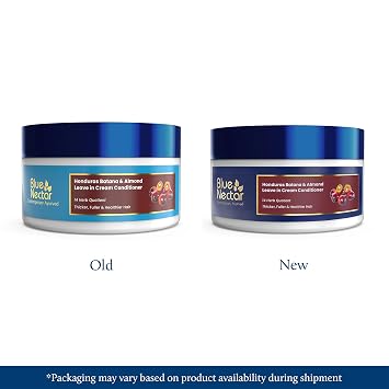 Blue Nectar Raw Batana Leave-In Conditioner for Dry Frizzy & Curly Hair