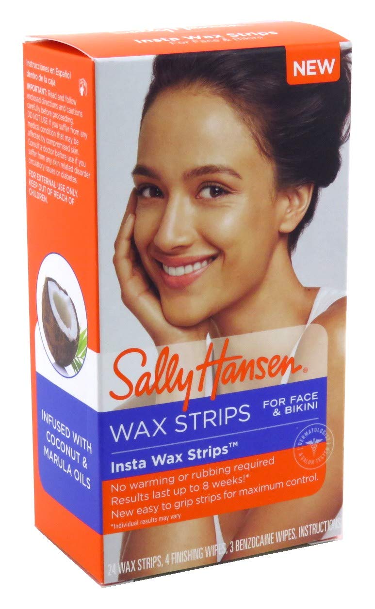 Sally Hansen Insta Wax Strips For Face & Bikini (2 Pack