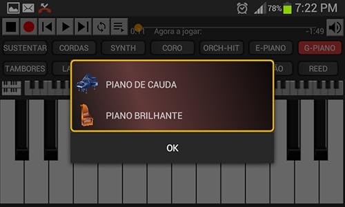 Cordas e Piano Teclado
