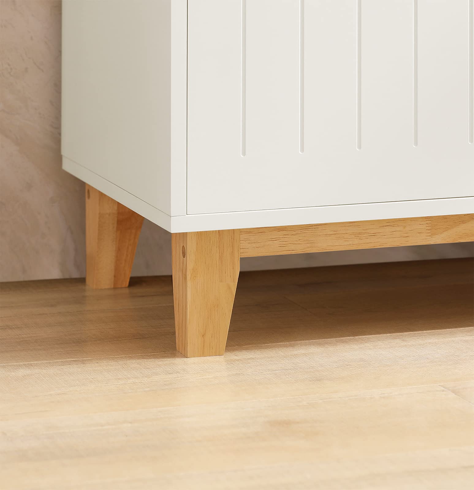 SoBuy Credenza Mobile da cucina Armadio cucina Mobile da ingresso Buffet Mobile laterale credenza bassa Mobile TV 120x40x90m FSB75-WN