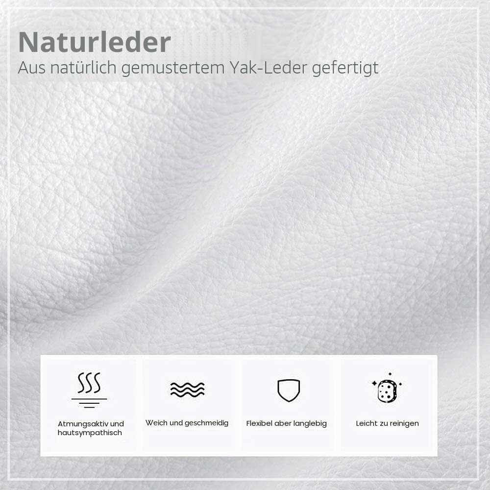befen Echtleder Handytasche zum Umhängen, Handy Umhängetasche Damen Klein, Handtasche mit Geldbörse zum Umhängen Leder, Crossbody Bag Damen mit Verstellbarer Riemen und Schlüsselanhänger