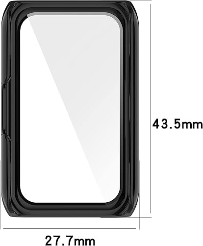 Miniatura 3 de [Paquete de 6] Funda protectora de pantalla compatible con Huawei Honor Band 6/7, Huawei Band 6/6 Pro/7 protector de pantalla para Huawei Band PC +