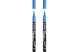 Overseas Paint Pens Blue Marker: Express Yourself Fearlessly