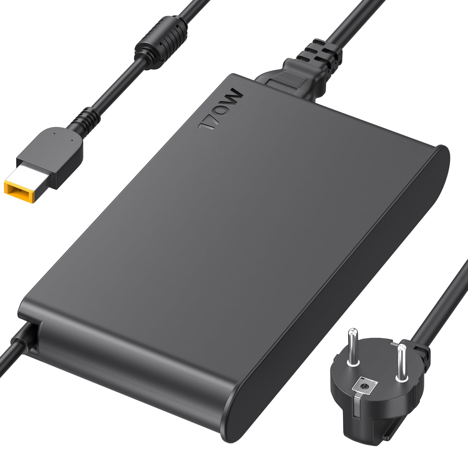 Chargeur 170W 20V 8.5A Legion Alimentation pour Lenovo Legion Slim 5 5i ThinkPad P1 P16 P70 P71 P72 P73 P51 P52 IdeaPad Pro 5 5i Yoga Pro 9 9i Lenovo LOQ ADL170SCC3A ADL170NLC3A 4X20S56697 Adaptateur
