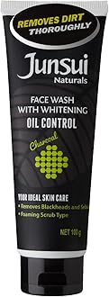 Naturals Face Wash Oil Control | Helps Remove Blackheads and Sebum and Helps Brighten The Skin | Contains Refreshing Ingredient and Yam Bean Extract | 100gm
