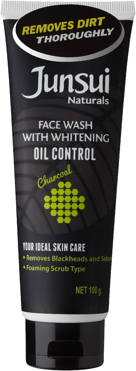 Naturals Face Wash Oil Control | Helps Remove Blackheads and Sebum and Helps Brighten The Skin | Contains Refreshing Ingredient and Yam Bean Extract | 100gm