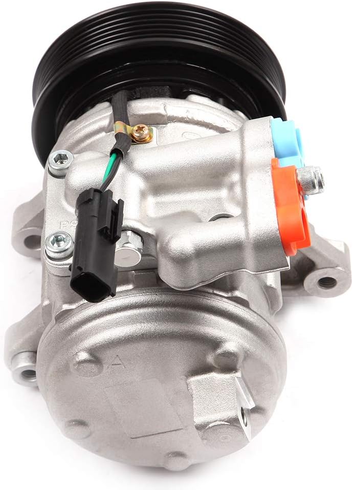 LUJUNTEC 1999-2004 for J-eep Grand Cherokee AC Compressor and A/C Clutch Strong Cooling