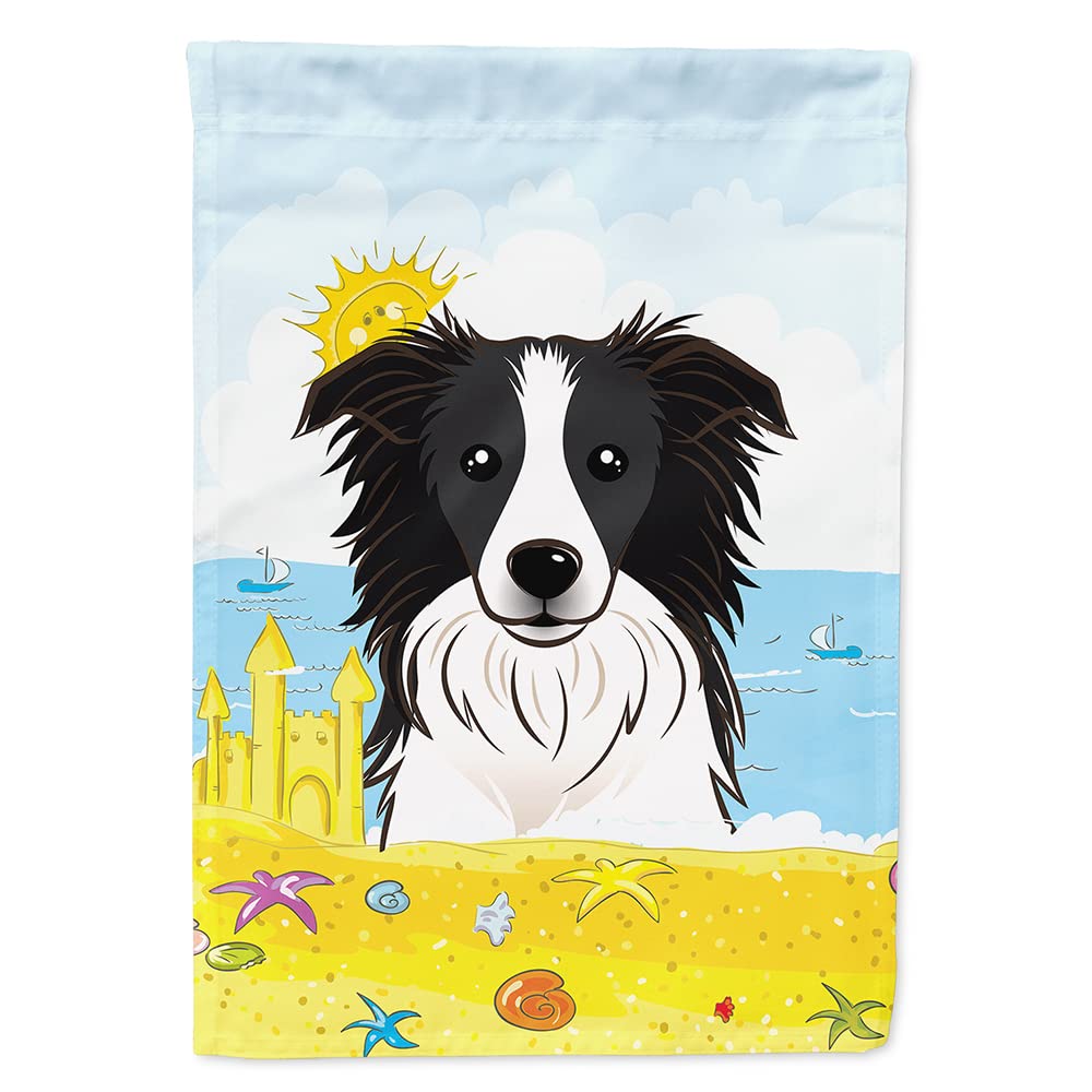 Drapeau Border Collie Caroline's Treasures BB2109CHF en toile pour maison taille L multicolore