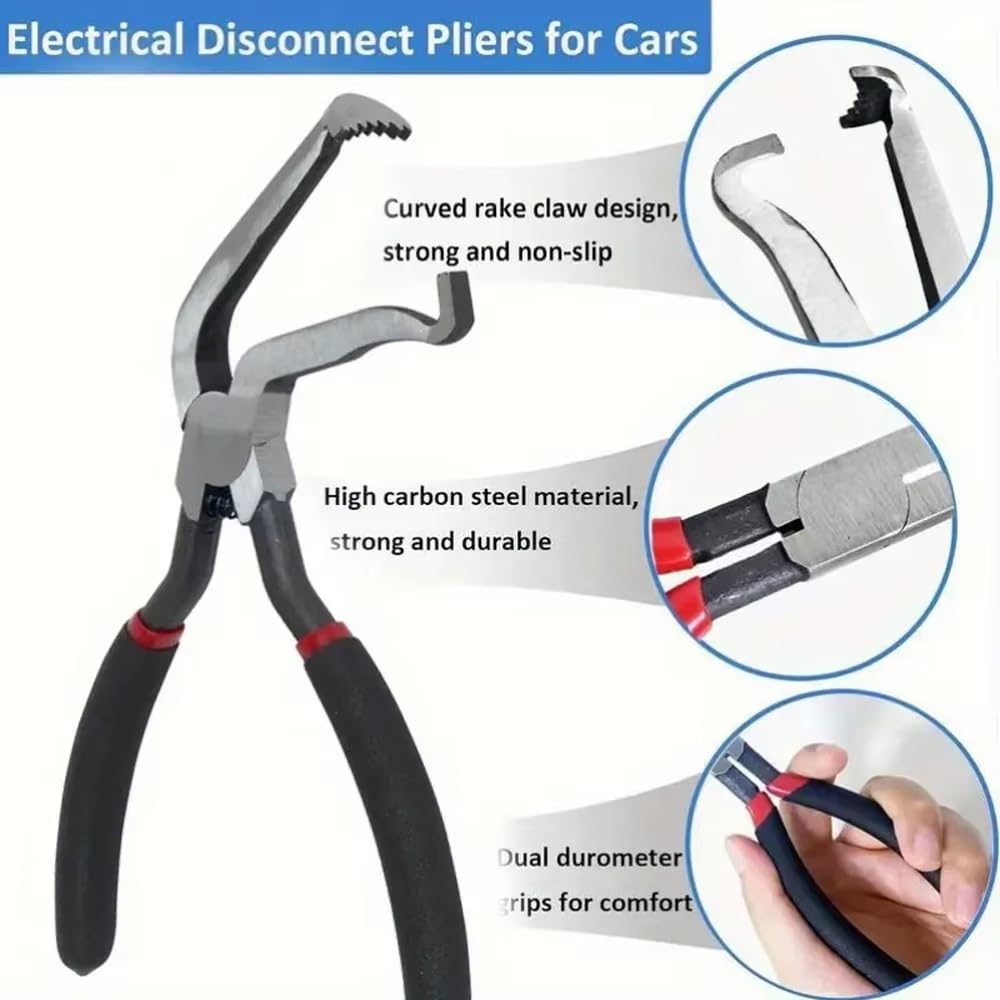 2pcs Electrical Disconnect Pliers Dismantling Car Wiring Cutting Lines Automotive Tools - Image 2