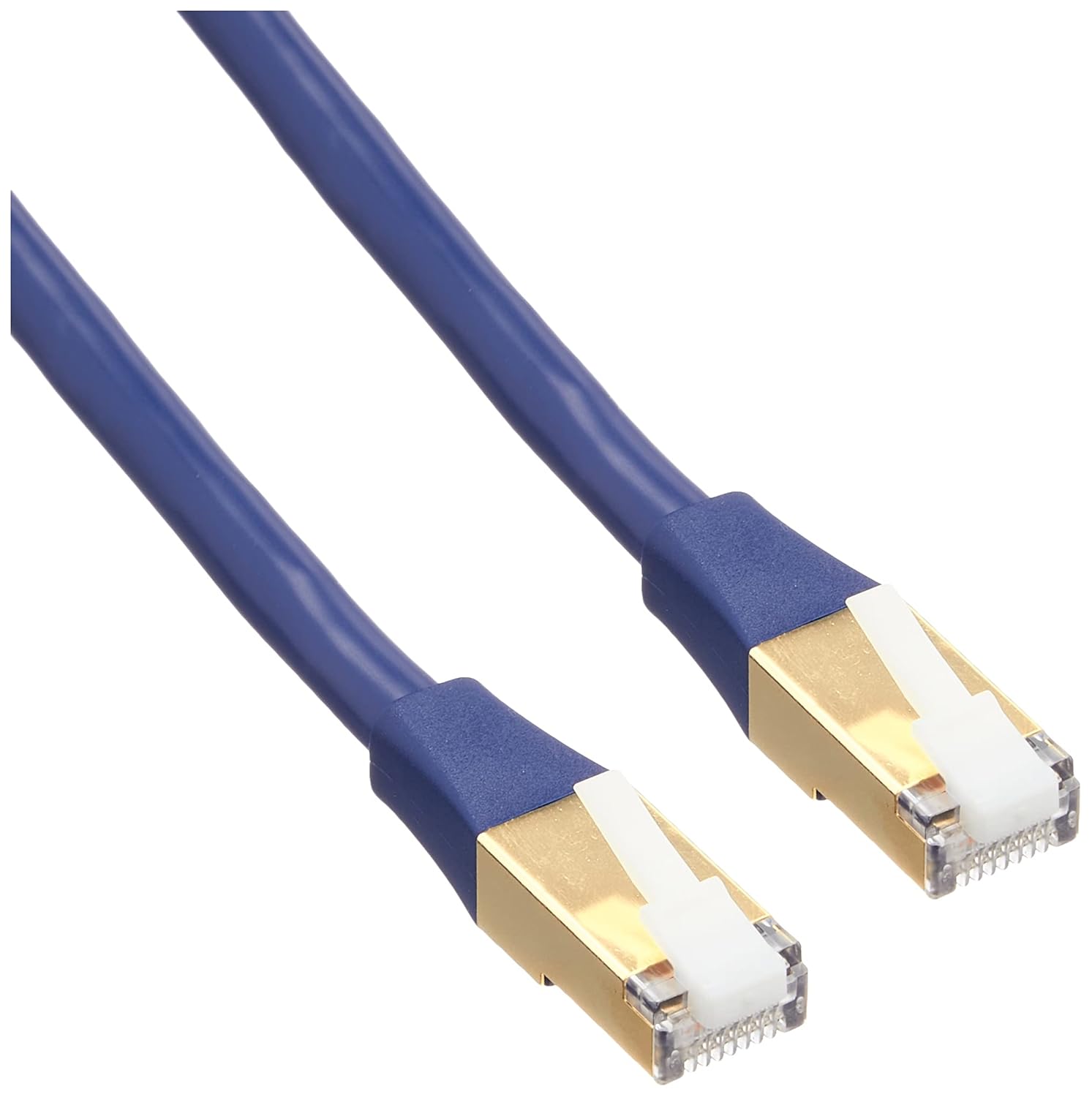 BUFFALO BSLS8NU10BL No Breakage Cat8 LAN Cable Standard 3.3 ft (1 m) Blue