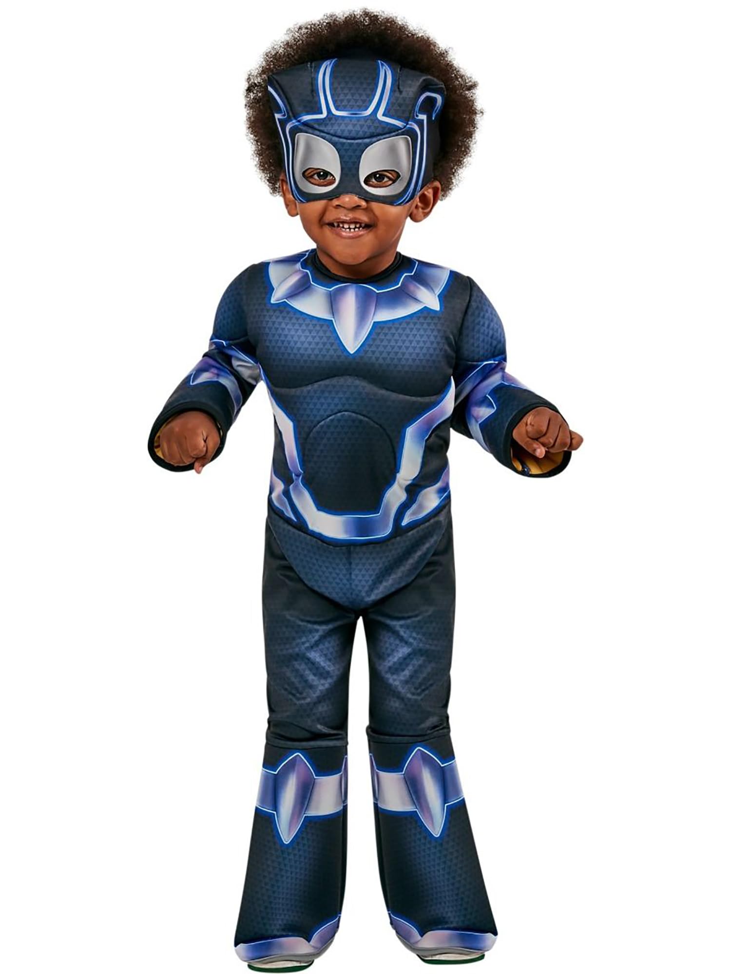 Rubies Official Marvel: Spidey and His Amazing Friends Black Panther Deluxe Costume Toddler 3-4 Years Halloween Halloween