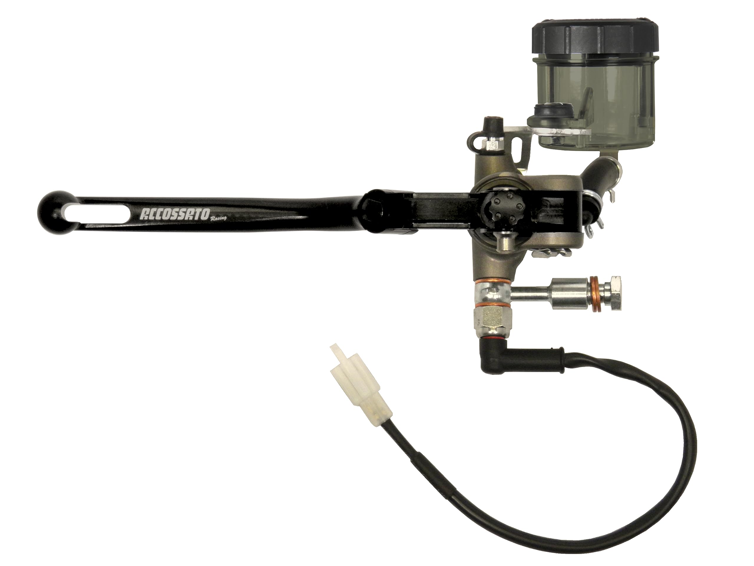 Pompa Freno Radiale Accossato 19x18 Per Benelli TRK 502 - In Alluminio Anodizzato - Foto 3