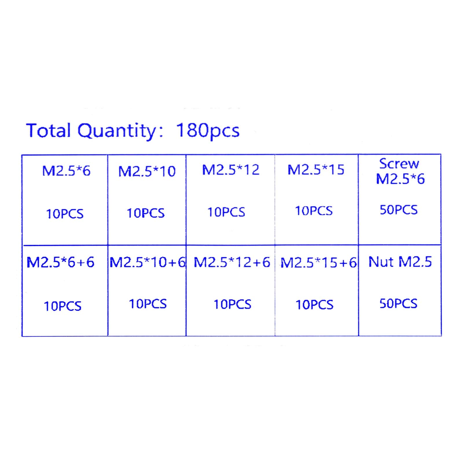 180 Pezzi Distanziatori M2.5 In Ottone Per PCB - Viti Esagonali Maschio/Femmina | Per Schede Madri E Circuiti - Foto 3