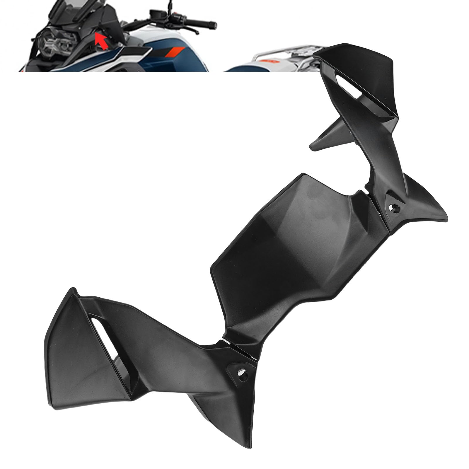 Akozon Osłona Osłony Kokpitu dla R1250GS (BLACK)