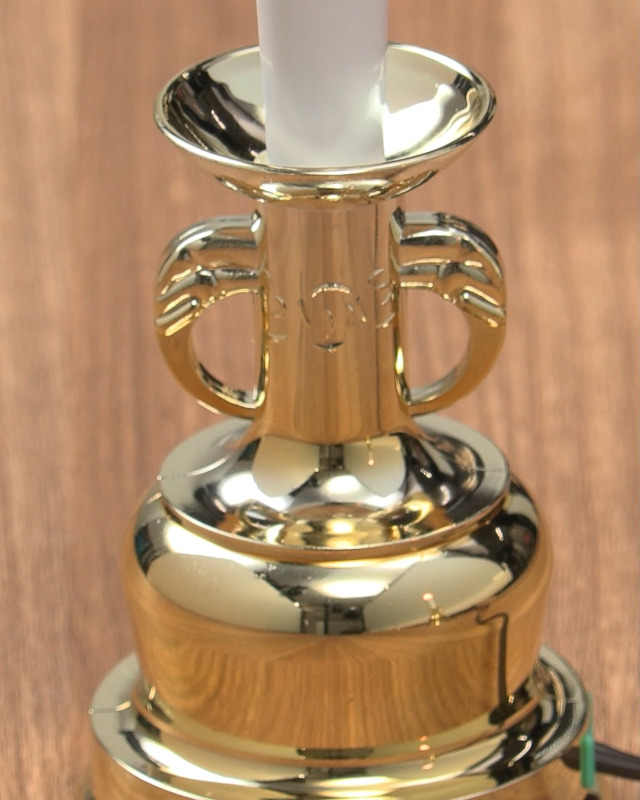 中国　古銅　金象嵌神獣人物文　燭台　蝋燭立　D　R5281B 中国 古銅 金象嵌神獣人物文 燭台 蝋燭立 D R5281B