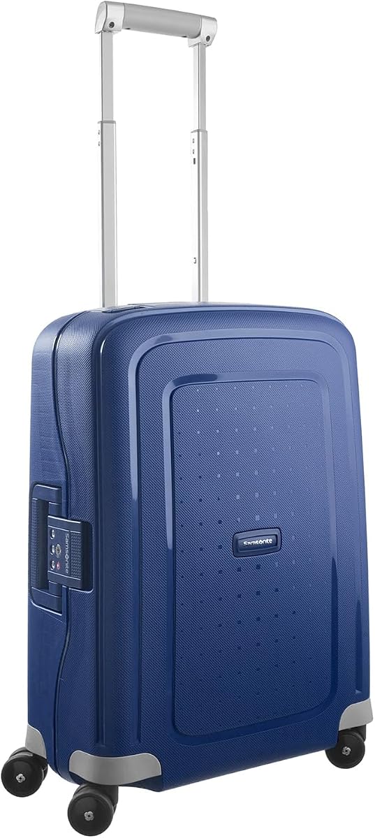 Samsonite S'Cure - Spinner, azul oscuro, S (55 cm - 34 L), Spinner