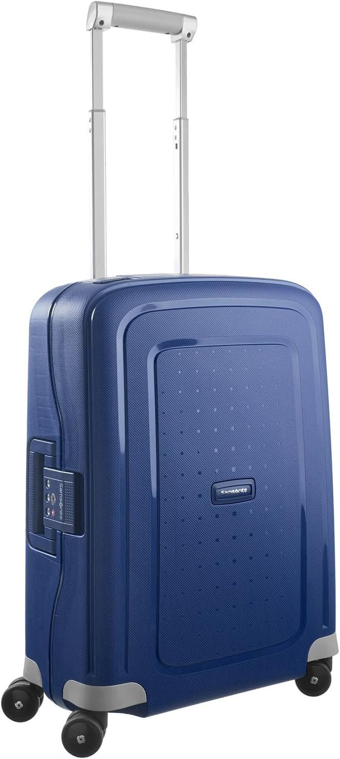 S'Cure - Spinner S, Hand Luggage, S (55 cm), 34 L, Blue (Dark Blue)