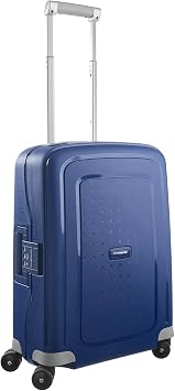 Samsonite S'Cure - Spinner S, Hand Luggage, S 55 cm, 34 L, Blue Dark Blue